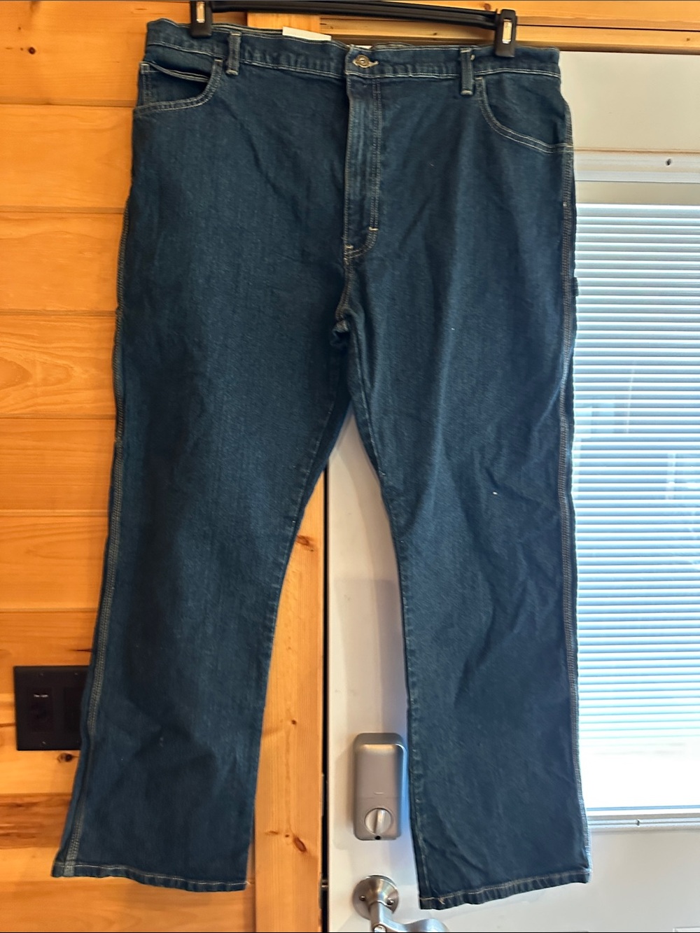 Dickies Men’s Straight Jeans in Indigo Blue